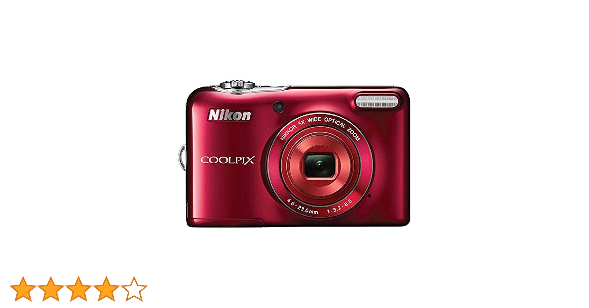 デジタルカメラ　Nikon COOLPIX L30 赤 Nikon COOLPIX L30 Digital Camera (Red) 26438 B&H Photo Video